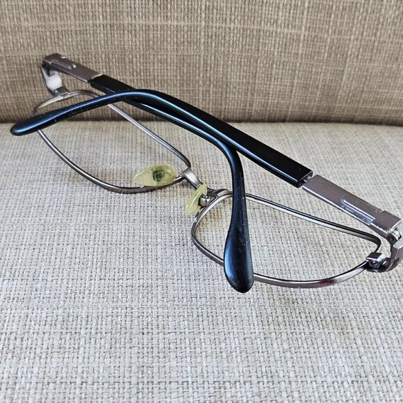 Kirkland Signature Men Eyeglasses Frame BAROLO Dk. Matte Gun Frame Made in Italy - Picture 5 of 13